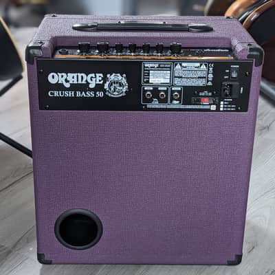 Orange Crush Bass 50 Glenn Hughes Limited Edition 50-Watt 1x12" Bass Combo 2021 - Purple image 11