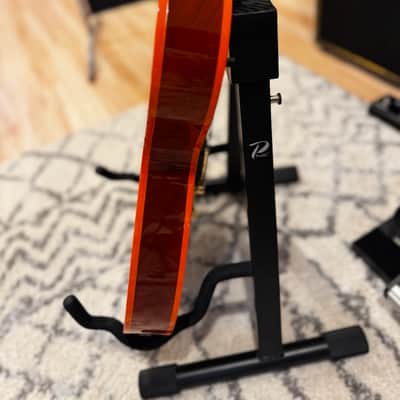 Gibson Custom Shop M2M Orange Widow Les Paul Custom Figured image 8