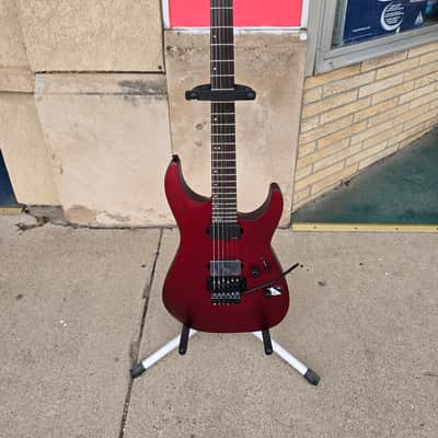 ESP LTD M-1000 2025 - Candy Apple Red Satin image 2
