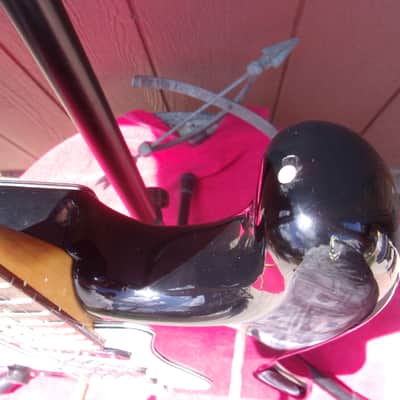 UPDATE: MIJ Squier LEFTY Strat, E6 serial, Duncan's, one knob, OG block/tuners, no stripe, Cipollina image 17