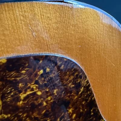 Vintage 1970's Gibson J-40 Dreadnought Acoustic Guitar Natural w/ Case image 12