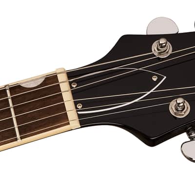 Gretsch Streamliner Jet Club 1 Pickup Laurel FB Jet Black image 5