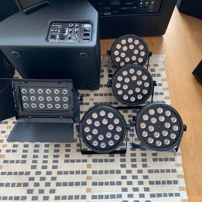Band PA System & Desk (FBT / Allen & Heath) Full System With Lighting & Monitors image 19