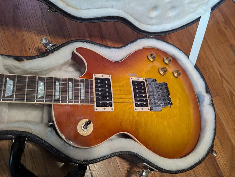 Gibson Custom Shop Les Paul Axcess Standard with Floyd Rose 2008 - 2015 - Iced Tea