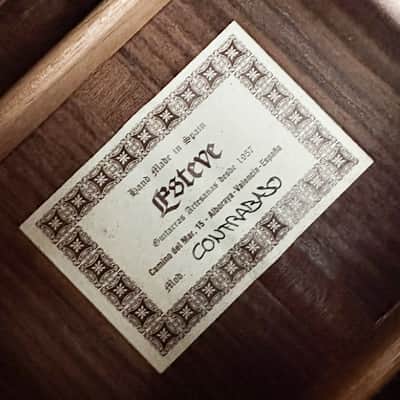 6 String Contrabass Guitar (Octave Bass) - Esteve PS75 - All Solid Wood/Cedar/Indian Rosewood - 750mm Scale Length image 16