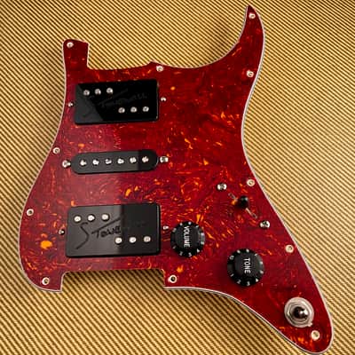 Stonewall Pickups EKS Strat Pickguard (tortoiseshell) — eleven possible tones image 4