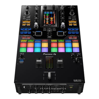 Pioneer DJ DJM-S11 Professional scratch style 2-channel DJ mixer (Black) image 2