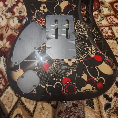2013 Ibanez JEM77-FP2 Steve Vai Signature - Black Floral Pattern 2 - Superb condition ! image 4
