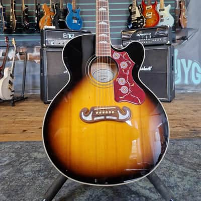 Epiphone EJ200-SCE/VS Vintage Sunburst 2020 Electro Acoustic Guitar image 1
