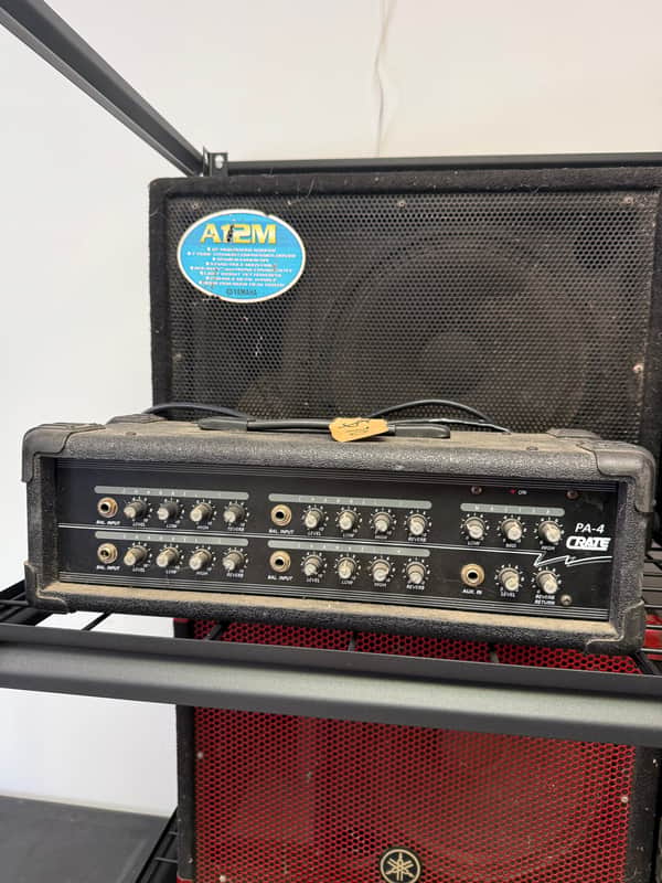Crate PA-4 60 Watt 4 Channel mixer image 1