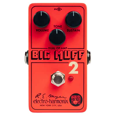 IN STOCK! New Electro-Harmonix EHX Big Muff Pi 2 Dual Op-Amp Fuzz Guitar Effects Pedal image 1