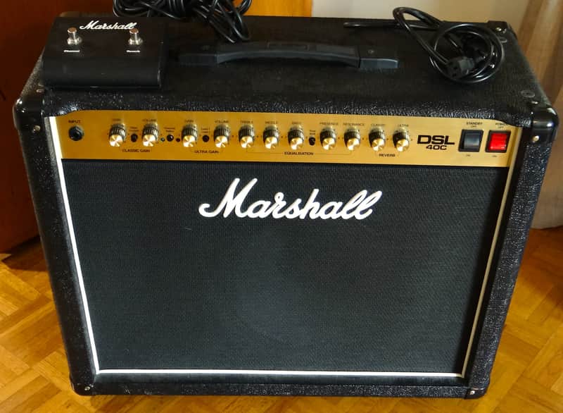 Marshall DSL40C 2-Channel 40-Watt 1x12" Guitar Combo 2012 - 2017 - Black image 1