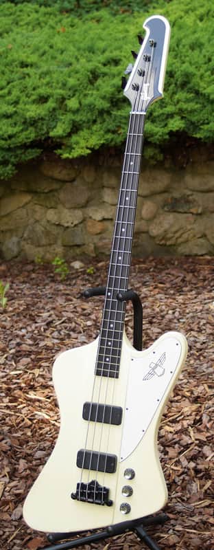 White Gibson Thunderbird IV Bass, rare and excellent! 2003! Price Drop! image 1