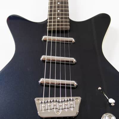 Danelectro 1959 Triple Divine Electric Guitar - Blue Metallic image 3