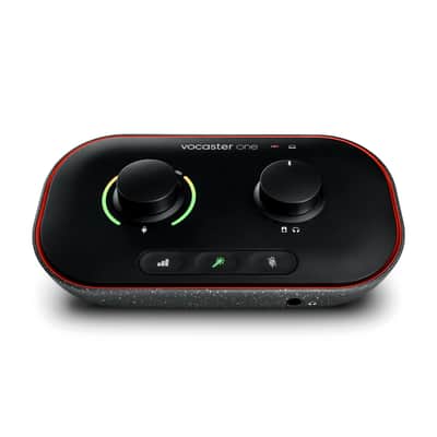 Focusrite Vocaster One USB Audio Interface - Refurbished image 1