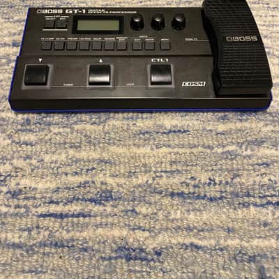 Boss GT-1 Guitar Effects Processor 2016 - Present - Black image 1