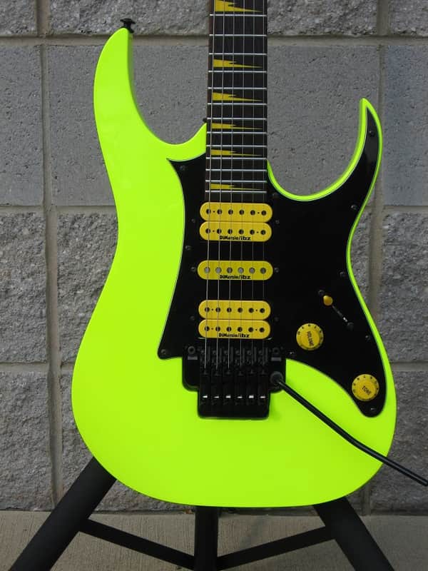 Ibanez RG 25th Anniversary Premium Neon Yellow | Reverb