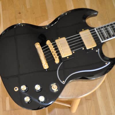 EPIPHONE SG Custom EB Ebony / 2025 Open Book Headstock / by Gibson / 24121526698 image 1