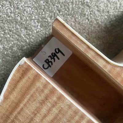 Custom Tiger Maple Top Guitar Mahogany Body and Neck, Rosewood Fingerboard Fretboard Set image 11