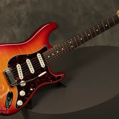 2002 Fender Special Run American Series Stratocaster FLAME MAPLE TOP Aged CSB image 10