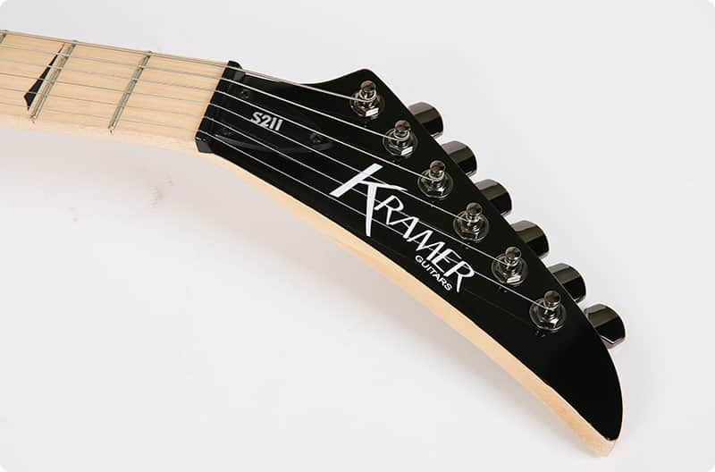 Kramer Striker 211 Super Strat SSH Hardtail Trans Black FlameTop