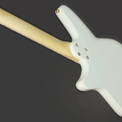 Baritone - Dood Craft Guitars - The Beatrice 628 - #150 - White & Gold image 6