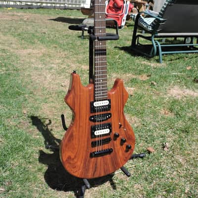 Warmoth WGD Natural- Jerry Garcia / Tiger image 1
