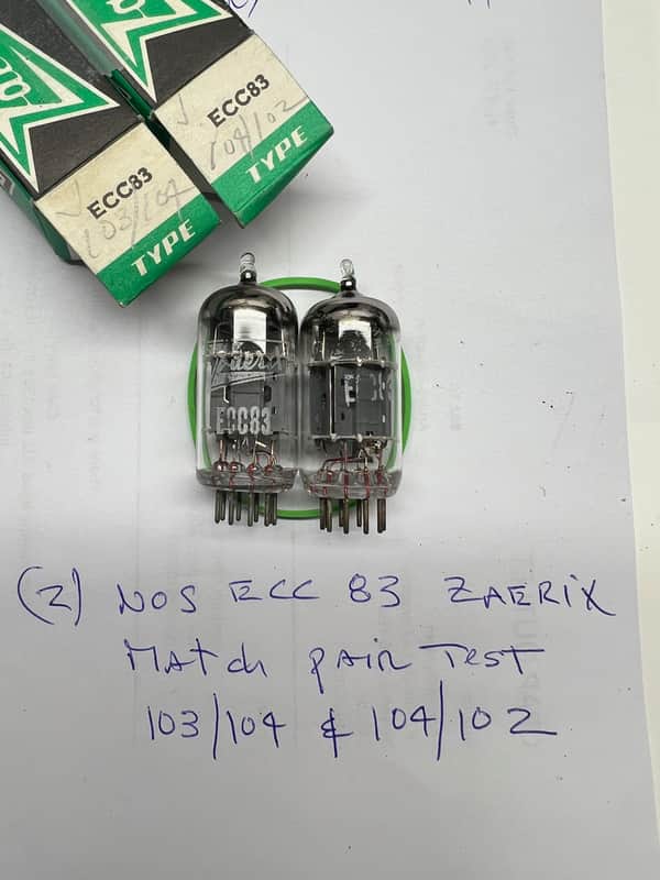 Zaerix ECC83 Pair A image 1