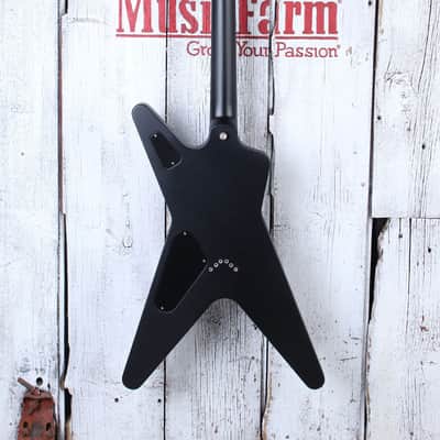 Dean USA ML Custom Metallic Silver to Metallic Black Fade Electric Guitar w Case image 7