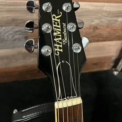 Hamer Sunburst guitar Vintage 1978 Made in USA DImarzio's w/mods. + Hard Case image 8
