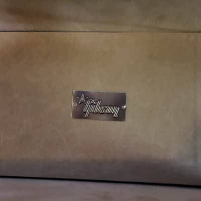 Vintage RARE 1950 Gibson Branded L5 L7 Arch Top Brown Soft Shell Guitar Case image 11