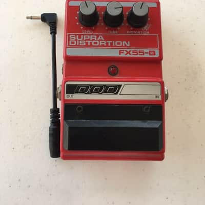 DOD Digitech FX55B Supra Distortion Rare Vintage Guitar Effect Pedal *READ* image 2