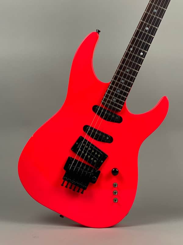 Kramer Pacer Custom I,  Brings a Tear To An Old Pimp's Eye,  1986 Neon Pink image 1