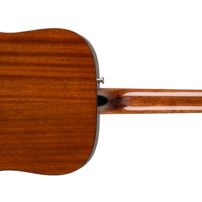 Fender CD-60S Left Hand, Walnut Fingerboard - Natural image 2