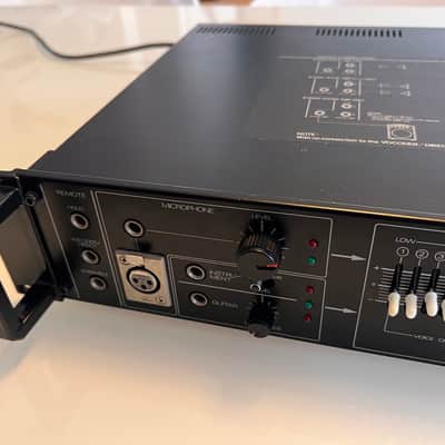 Roland SVC-350 Vocoder Plus Rackmount Analog Vocoder 1979 - 1986 - Black image 2