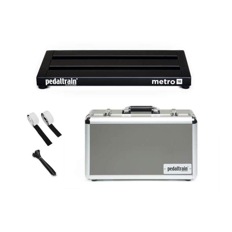 PedalTrain PT-M16-HC METRO 16 Pedalboard With Hard Case 16" x 8" image 1