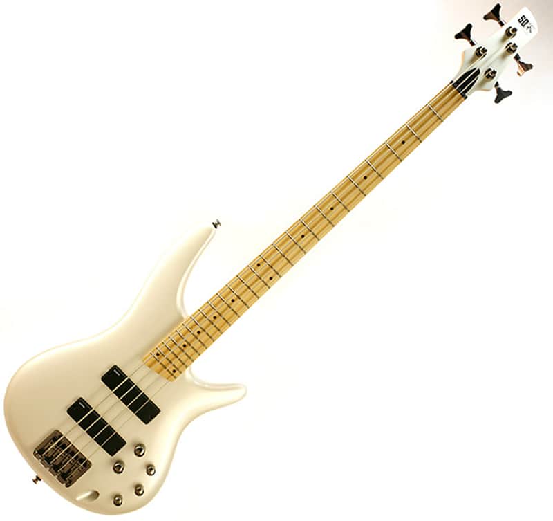 Ibanez SR300M PW 4-String Electric Bass Guitar | Reverb
