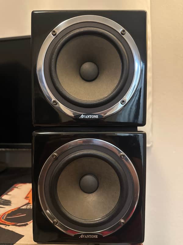 Avantone Pro Active MixCubes (Pair) 2011 - Present - Black image 1