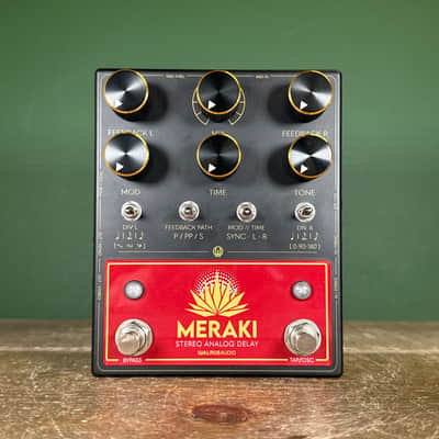 Walrus Audio Meraki Stereo Analog Delay 2024 - Present - Black / Red image 2