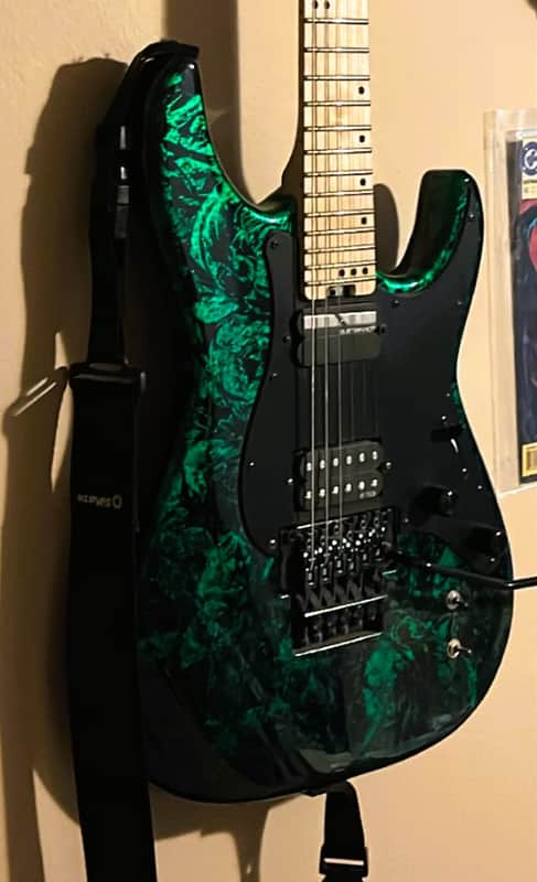 Schecter Sun Valley Super Shredder FR S Sustainiac 2021 - Green Reign image 1