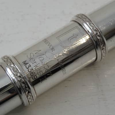 Trevor James Master Series II Solid Silver Professional Flute with Cases image 6