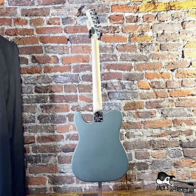 Fender American Elite Telecaster Thinline Electric Guitar w/OHSC (2020s - Satin Jade Pearl Metallic) image 5