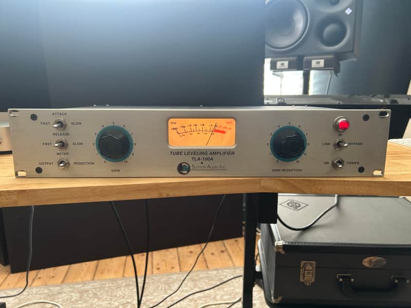 Summit Audio TLA-100A Tube Leveling Amplifier 2010s - Silver image 1