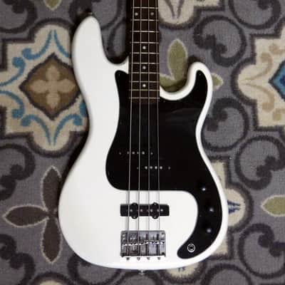 Tanara P/J P-Bass Clone (1980s, Olympic White) image 7