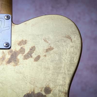 FENDER CIJ Hellecasters Limited Edition Will Ray "JAZZ-A-CASTER" Telecaster "Gold Foil Leaf + Maple" (1997) image 19