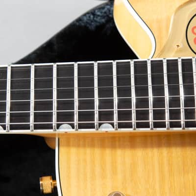 2014 Gretsch G6120AM Chet Atkins Hollow Body Amber Flame Filter’Tron Bigsby OHSC image 5