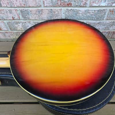 Vintage 1973 Fender Allegro 5-String Resonator Banjo w/ Chipboard Case! image 14