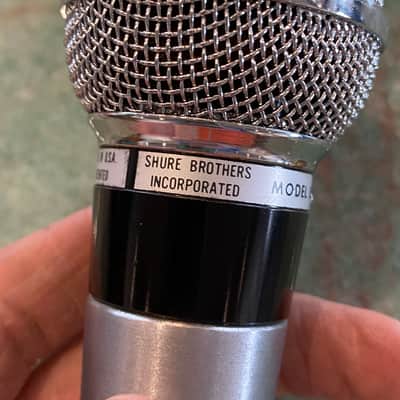 Shure Model 565SD - Unisphere I - Switchable Cardioid Dynamic Microphone 1984 - Present - Silver image 6