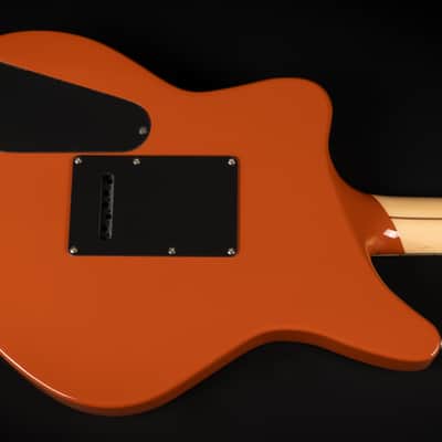 2021 D'Angelico Deluxe Bedford SH LE Tremolo - Rust | Korea Semi-Hollow Limited Edition 34 from 50 Seymour Duncan HSS Pickups | OHSC image 10