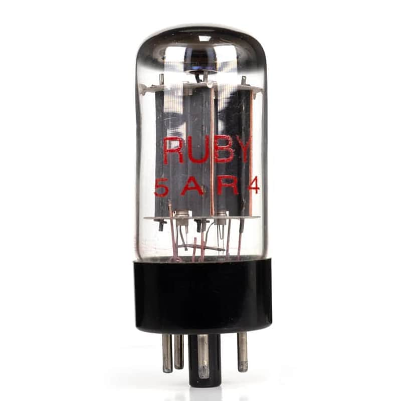 Ruby Vintage 5AR4 Rectifier Vacuum Tube image 1
